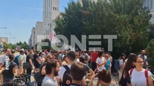 Protest ispred Vlade Vojvodine
